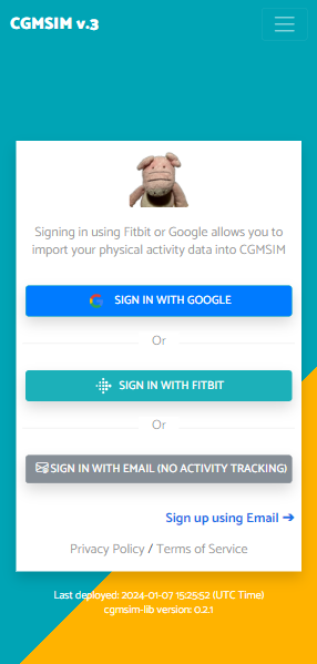 Login Screenshot