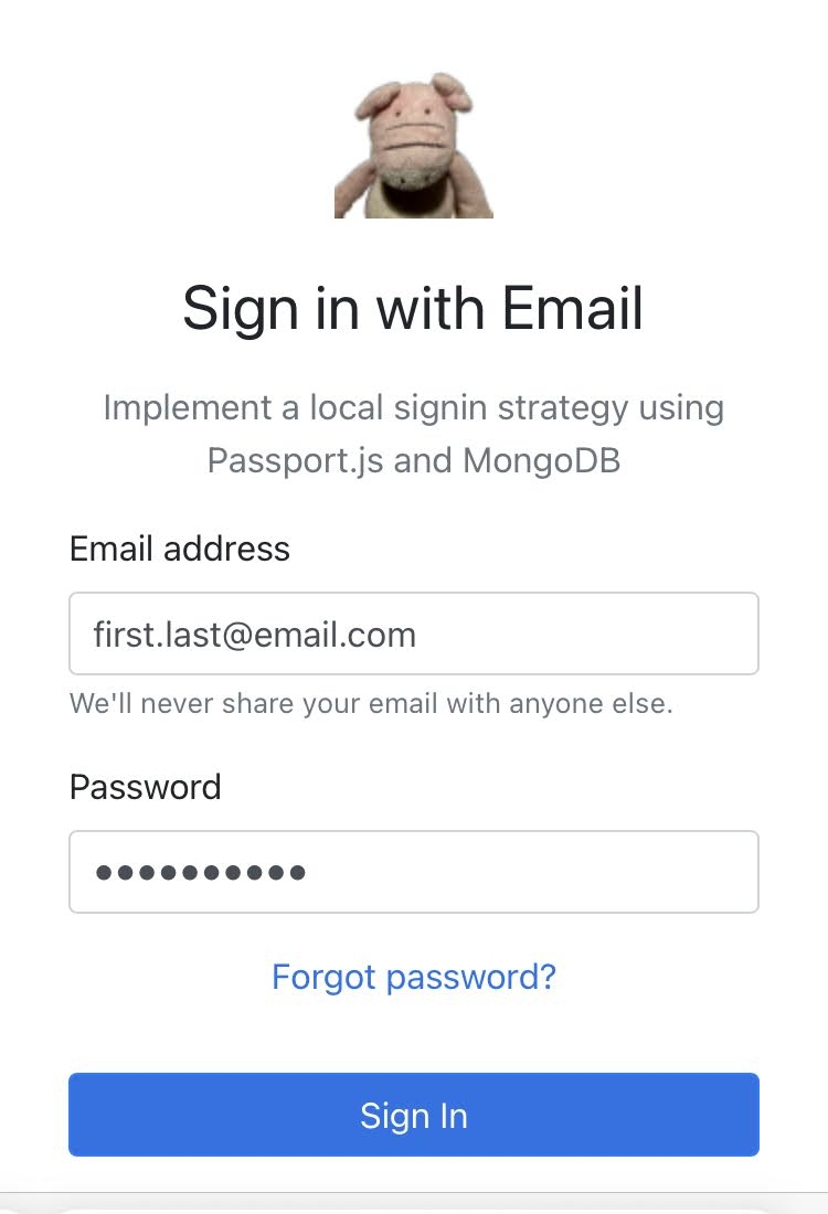 Sign-in Page